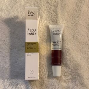 Hey honey berry balm natural tint lip balm. New with box!